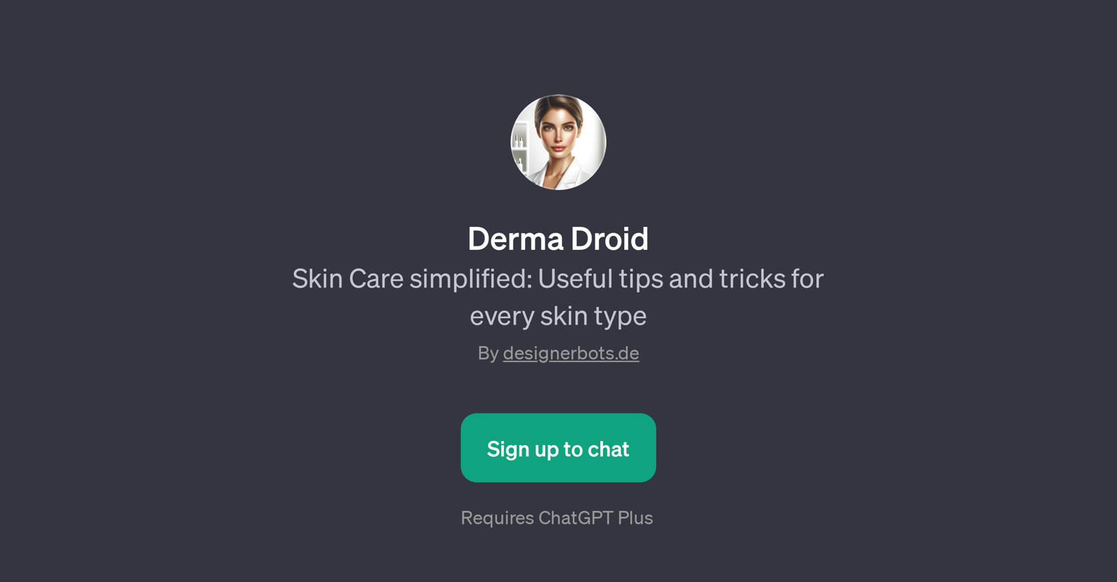 Derma Droid website