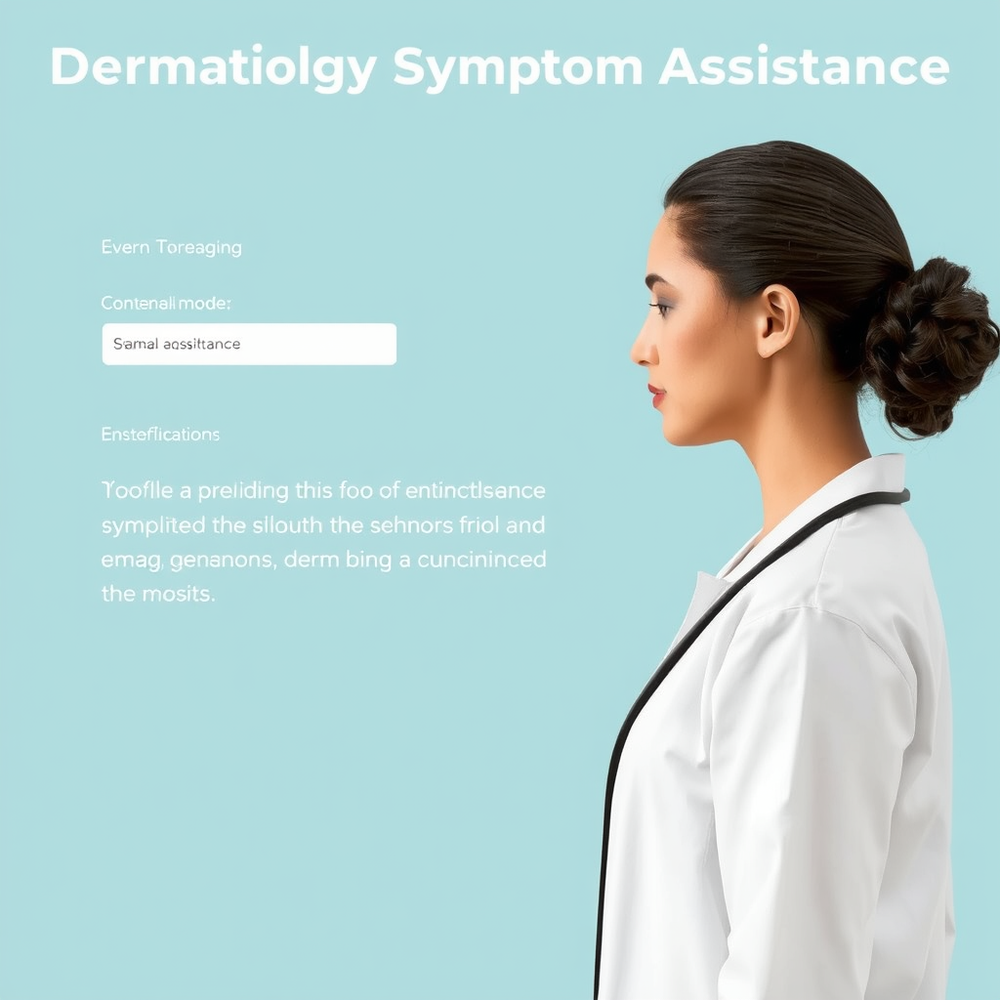 Dermatology Symptom Assistance website