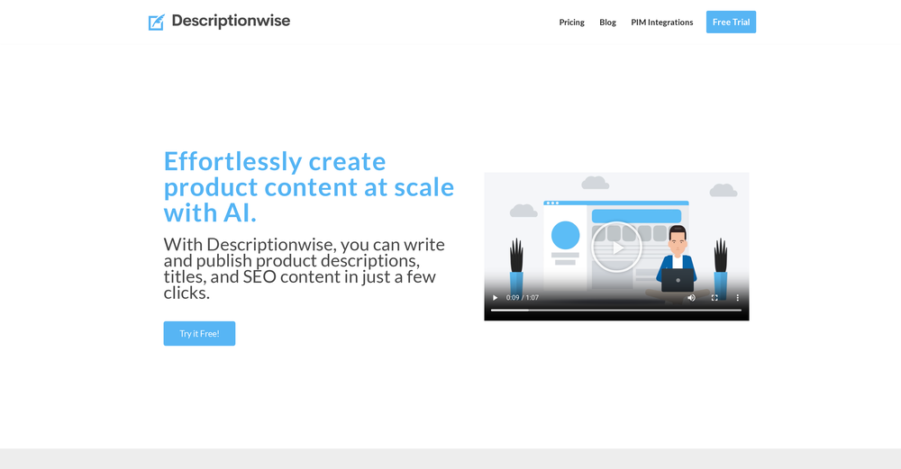 Descriptionwise website