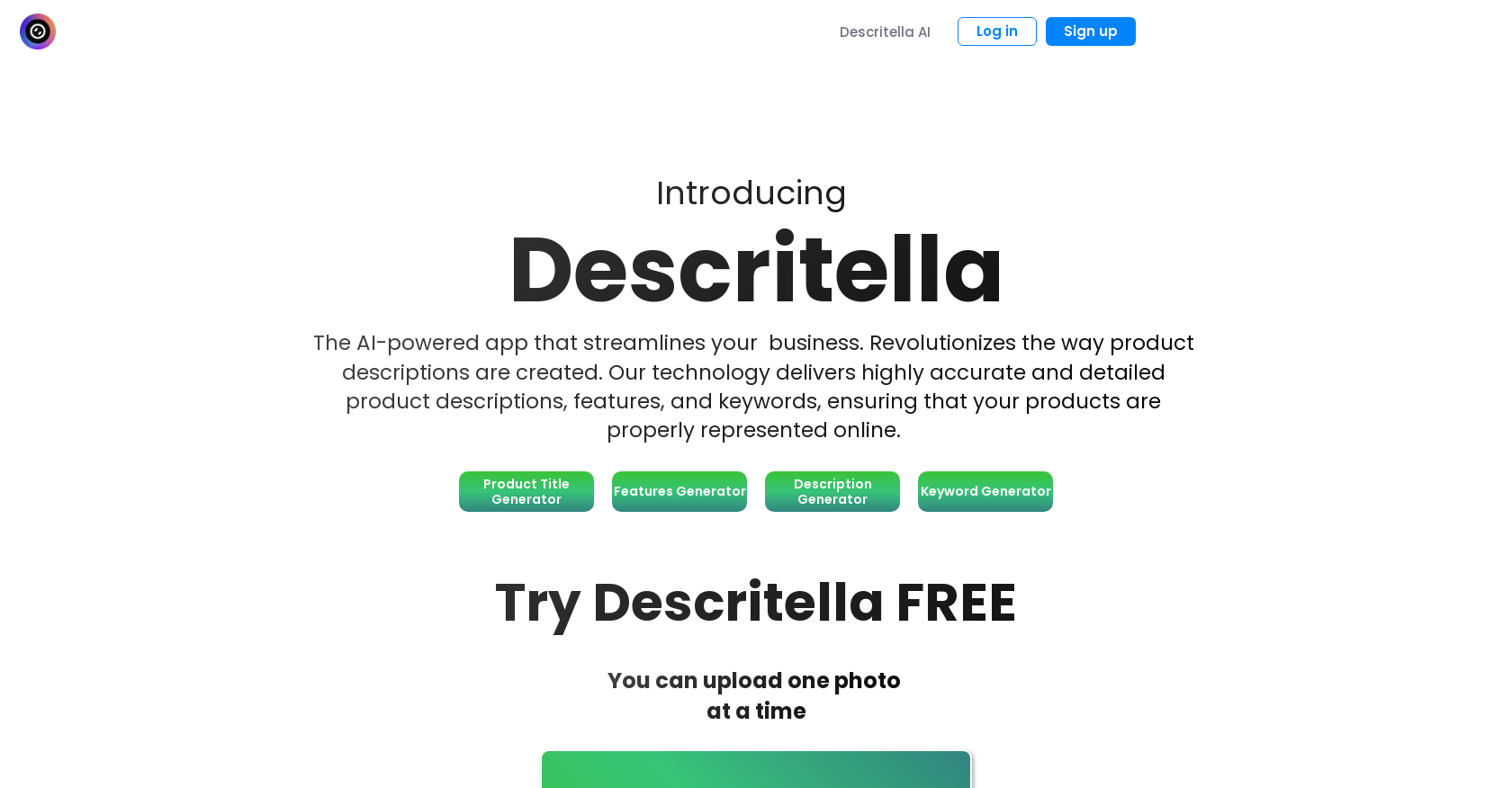 Descritella website