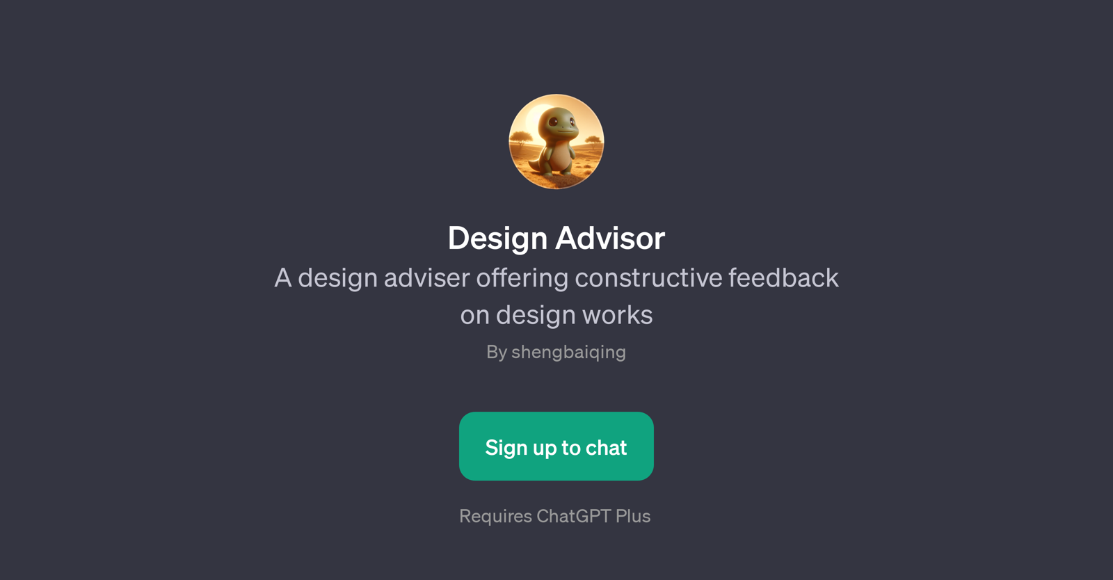 Design Advisor website
