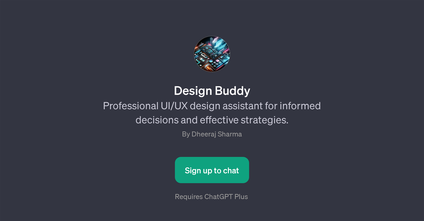 Design Buddy website