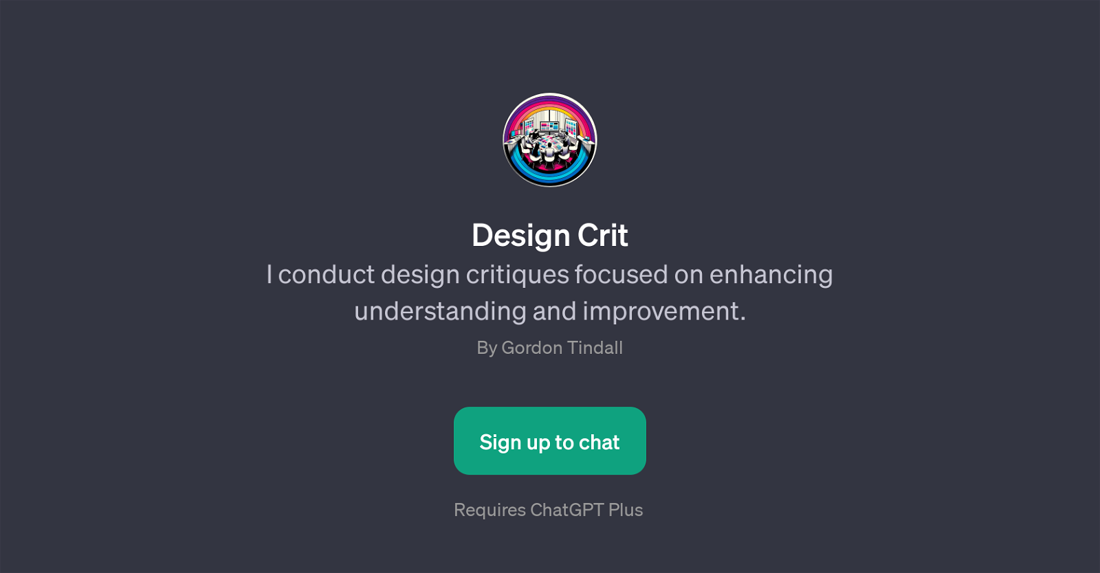 Design Crit website