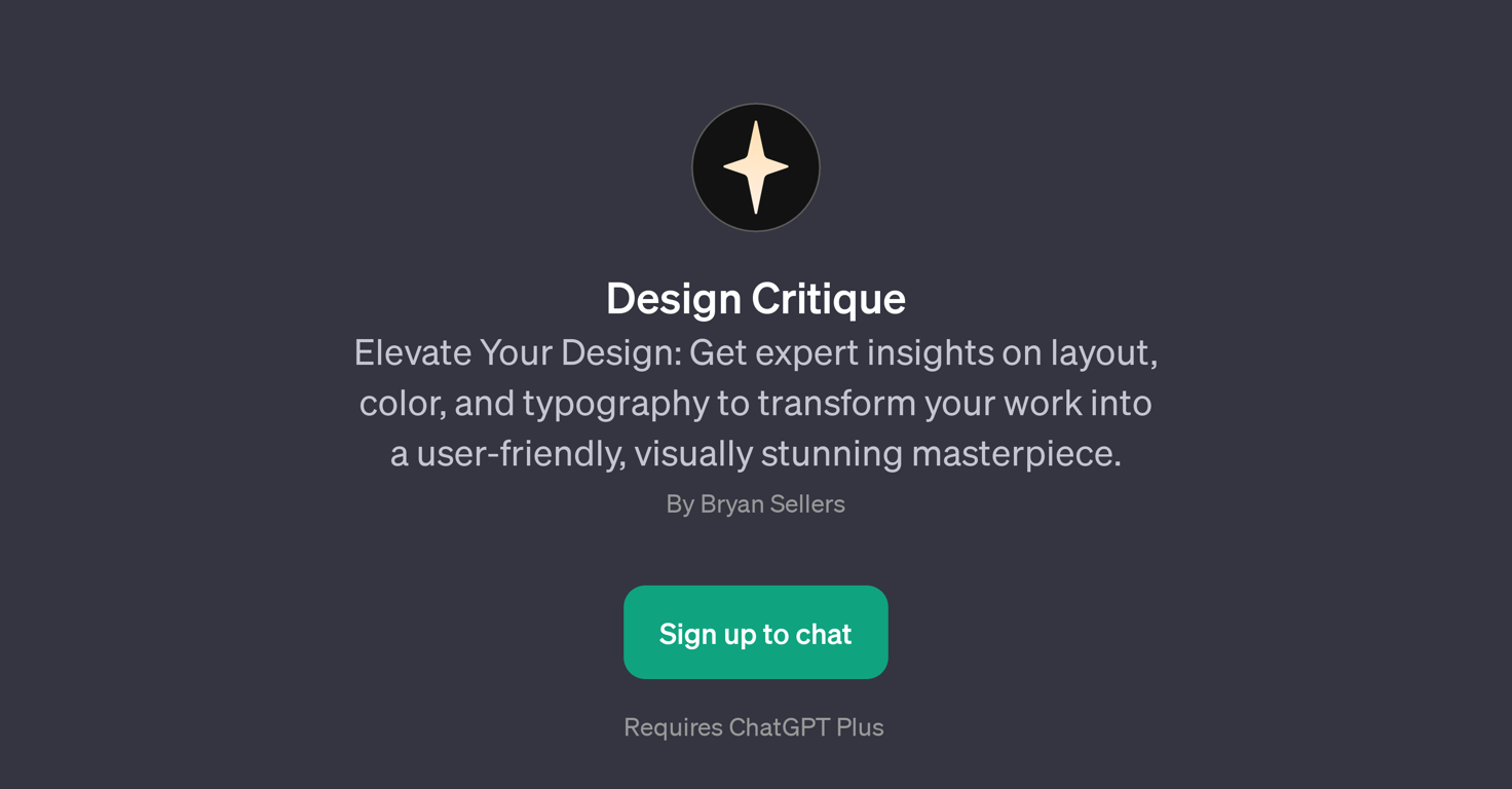 Design Critique website