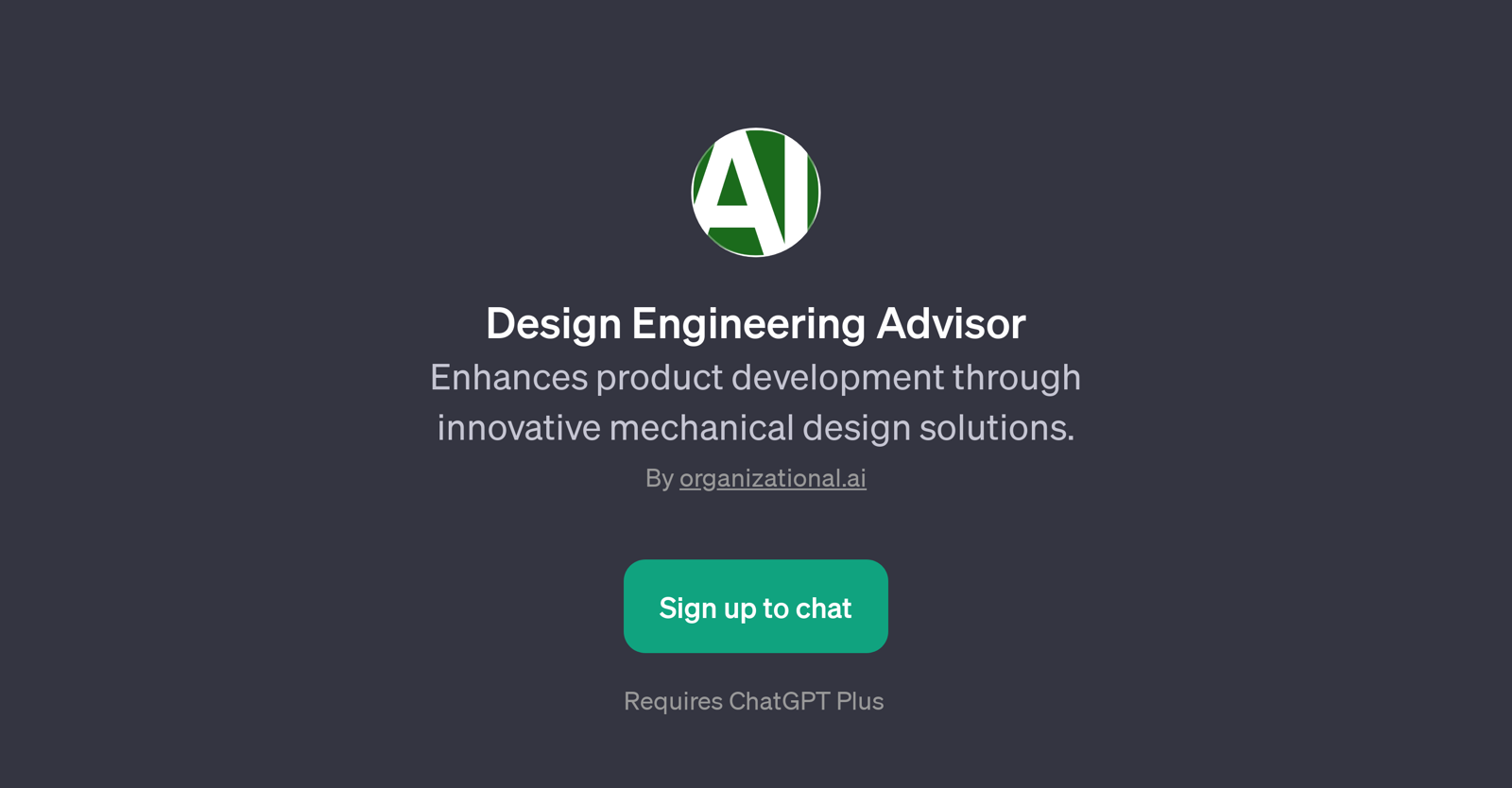 Design Engineering Advisor website