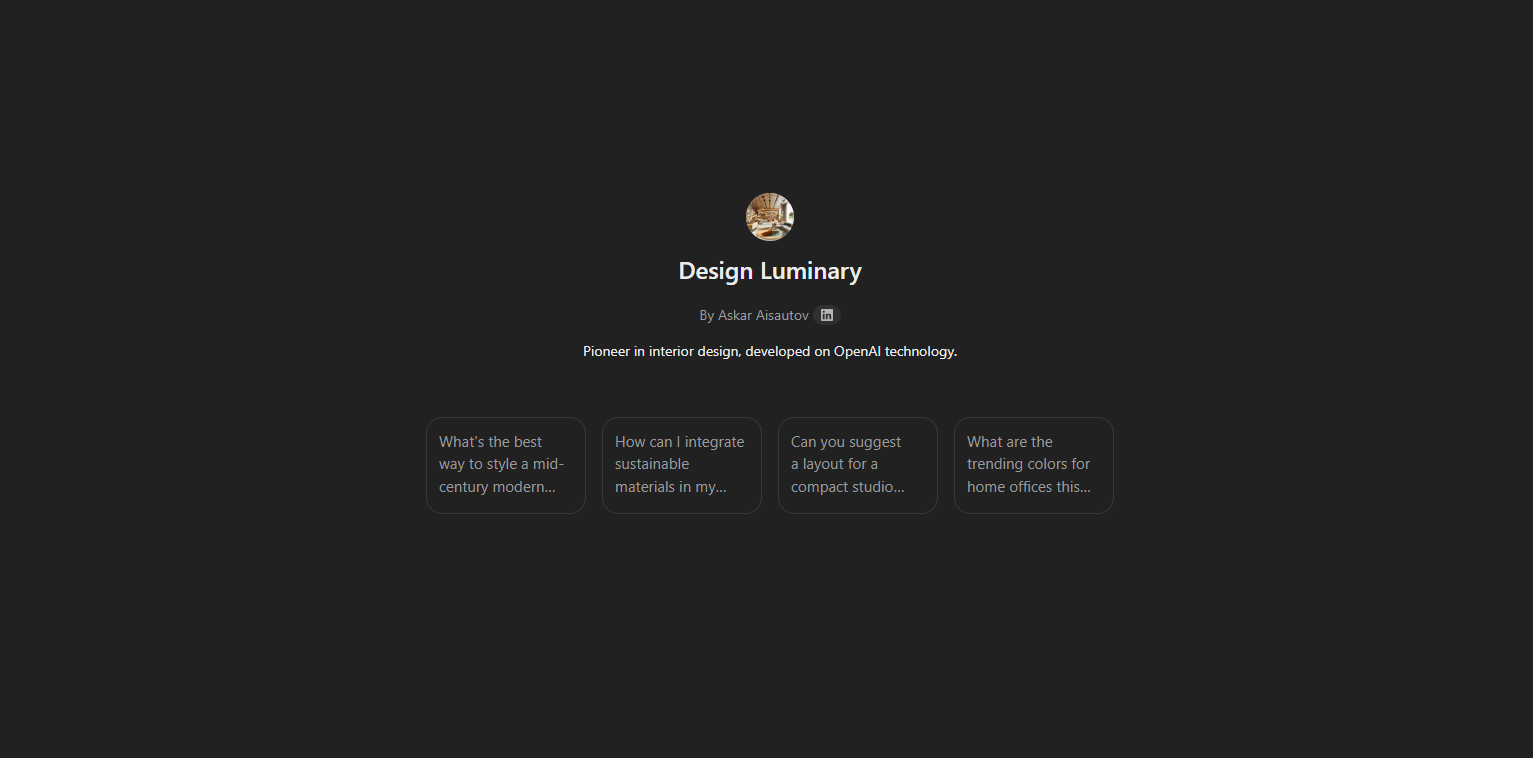 Design Luminary website
