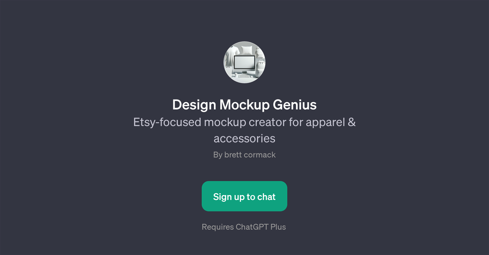 Design Mockup Genius website