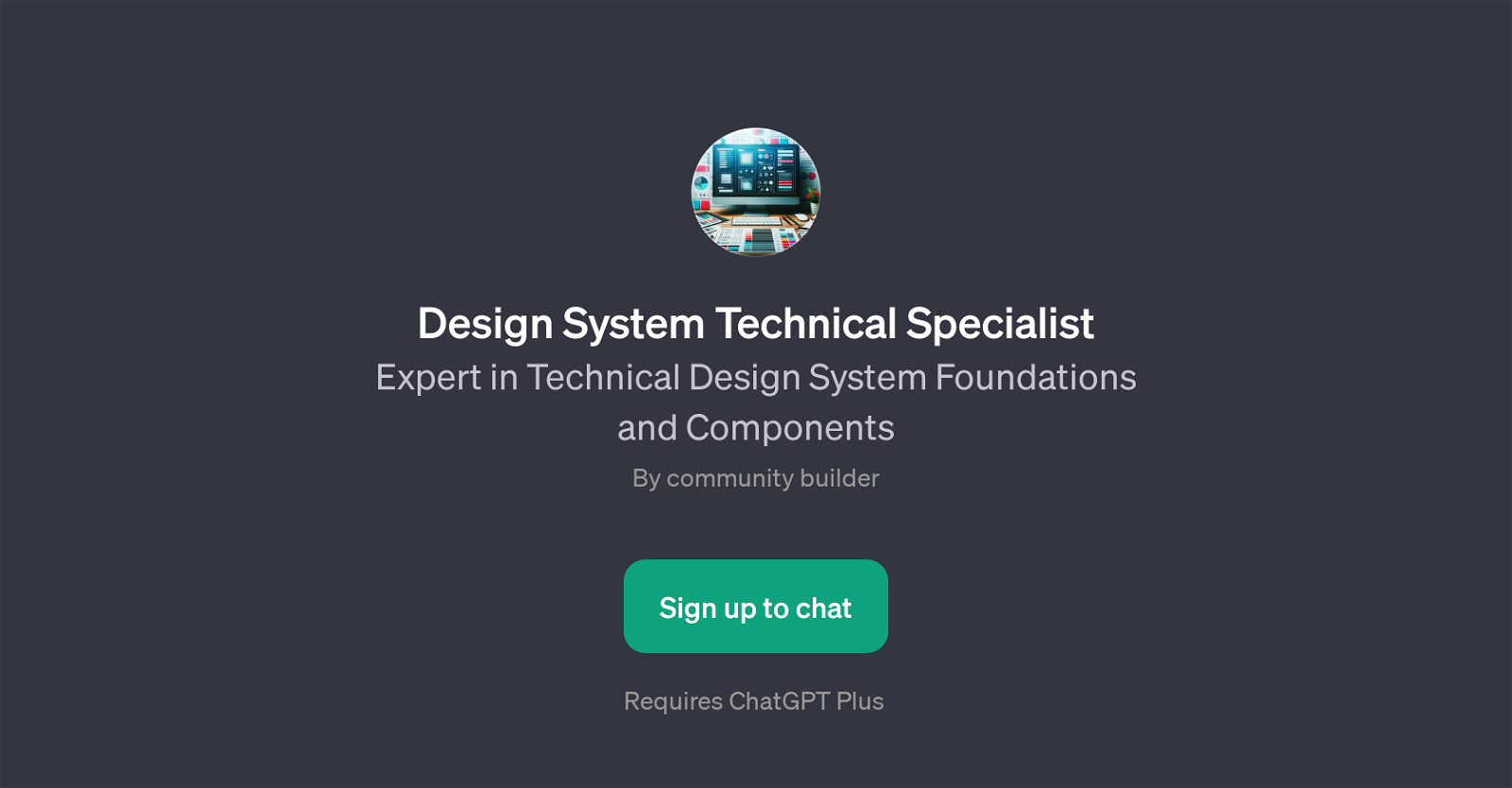 Design System Technical Specialist website