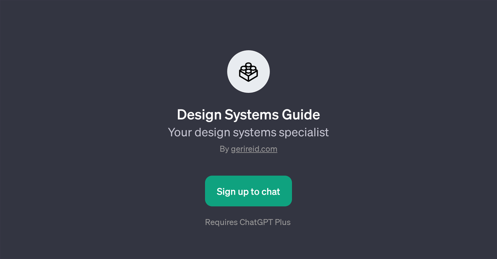 Design Systems Guide website