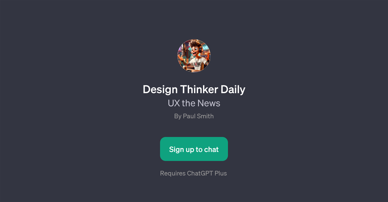Design Thinker Daily website