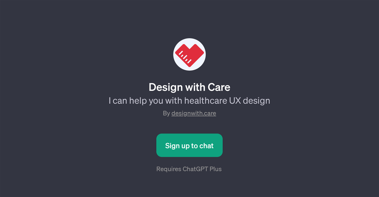 Design with Care website
