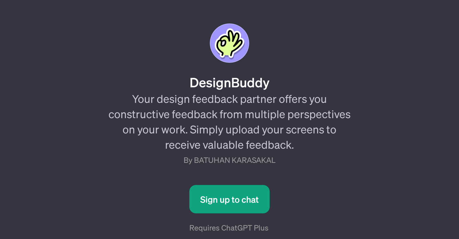 DesignBuddy website