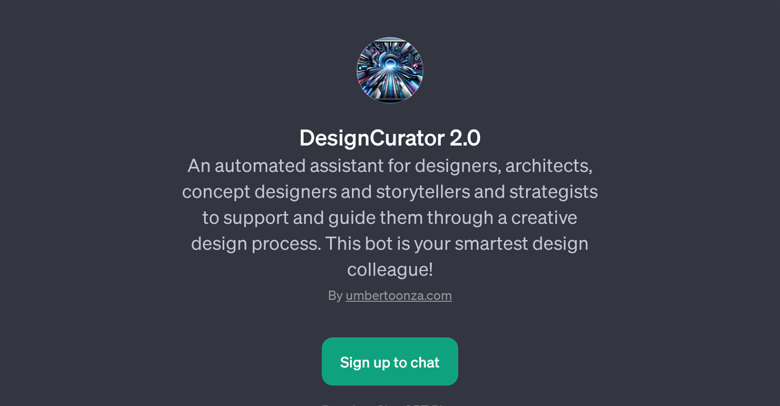 DesignCurator 2.0 website