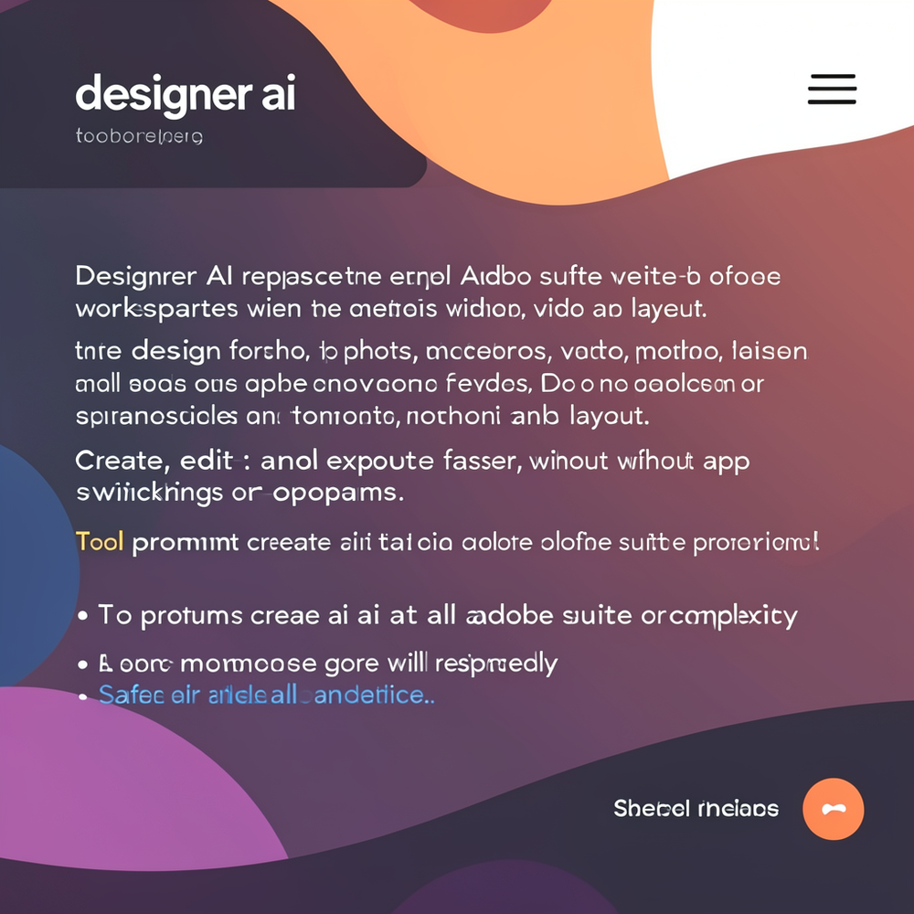 designer ai website