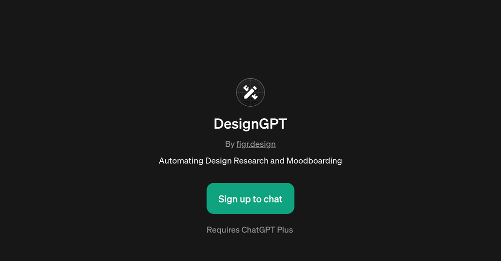 DesignGPT website