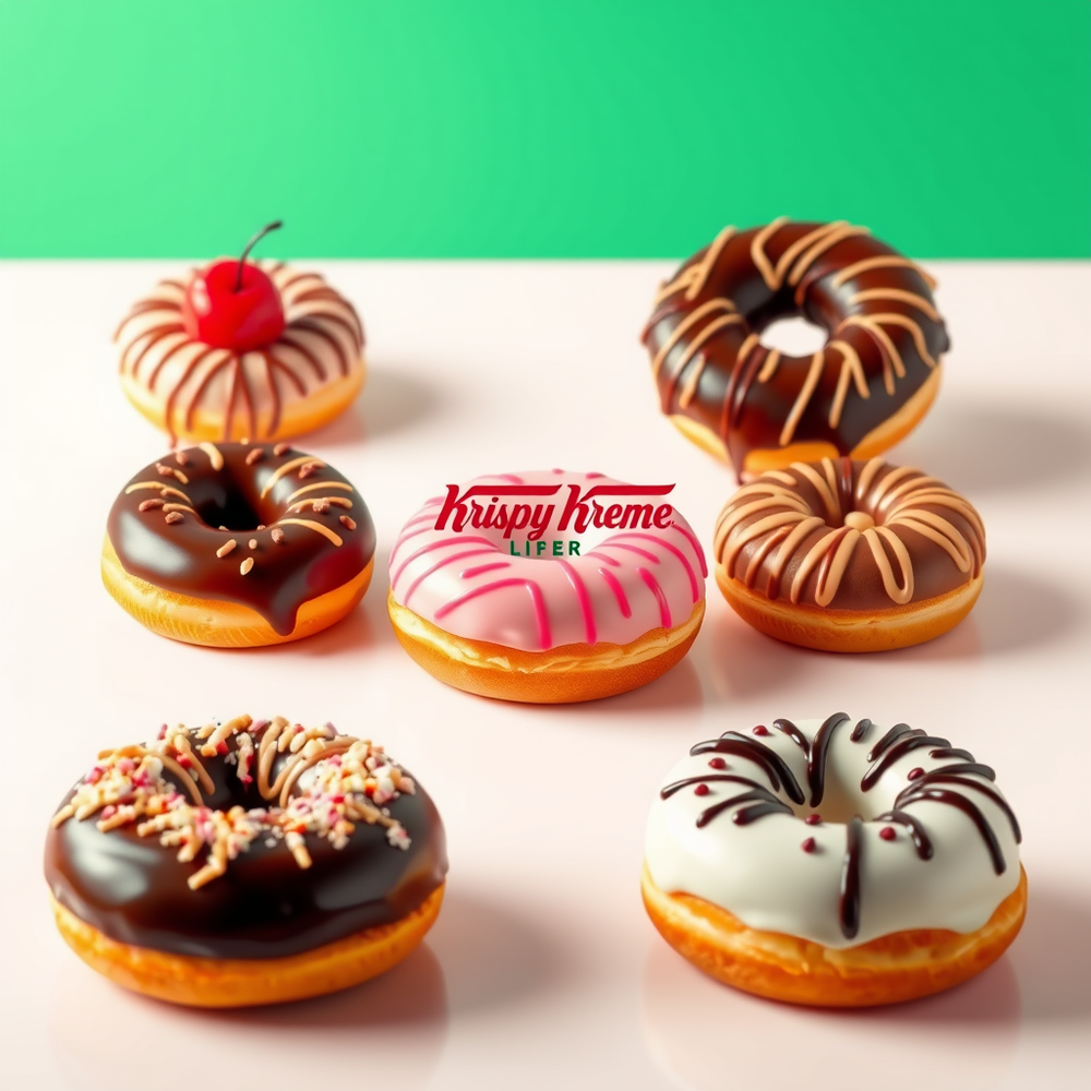 Designs for Krispy Kreme doughnuts website