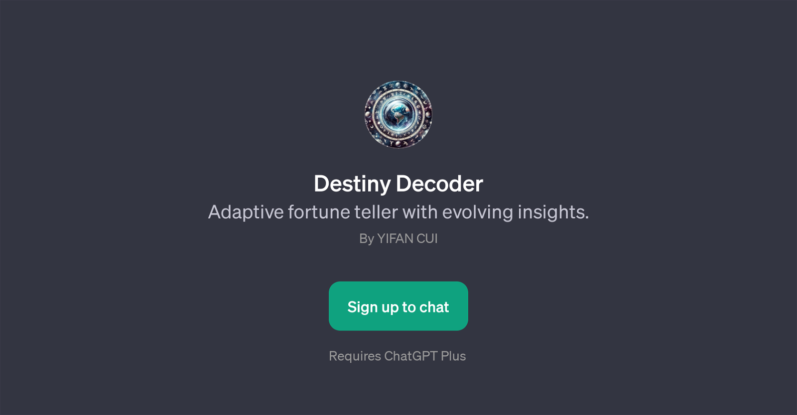 Destiny Decoder website