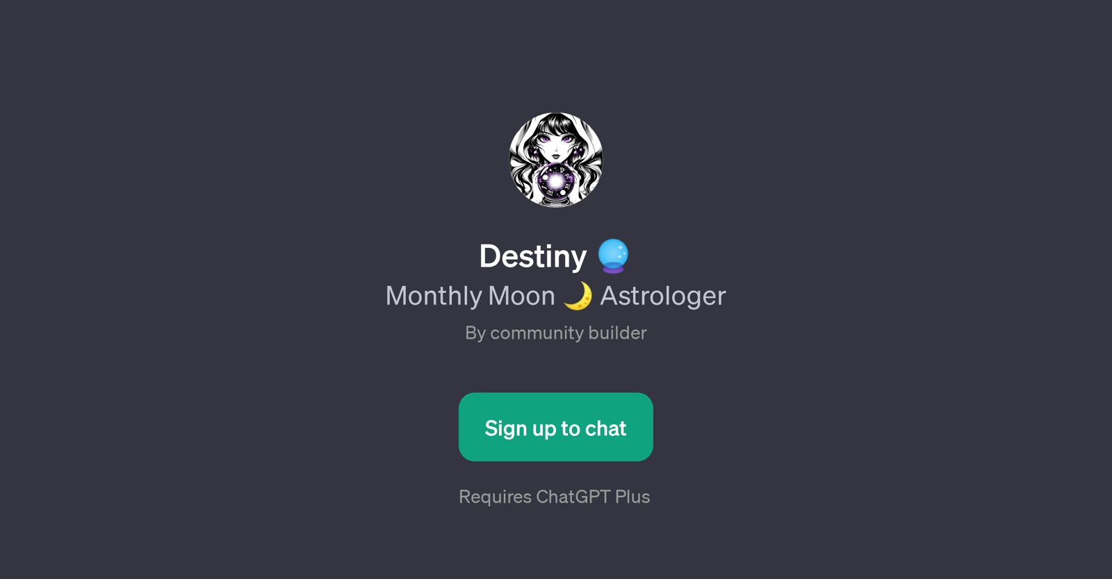 Destiny website
