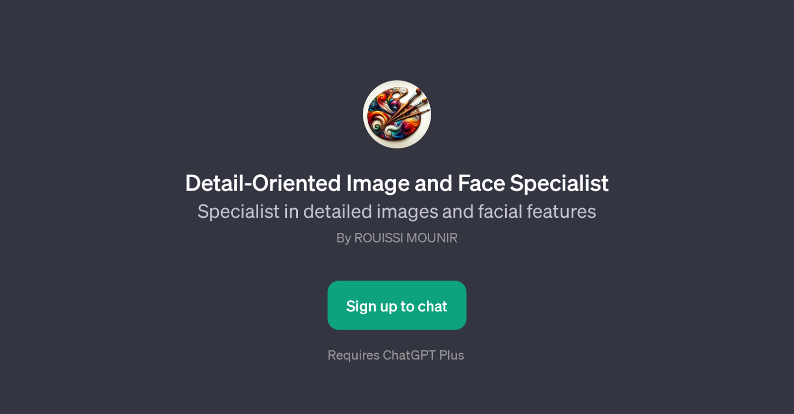 Detail-Oriented Image and Face Specialist website