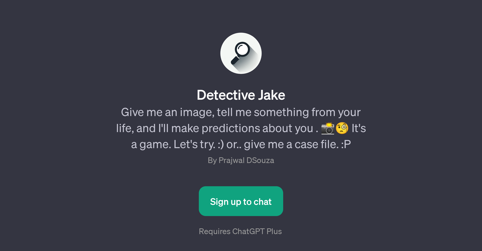 Detective Jake website