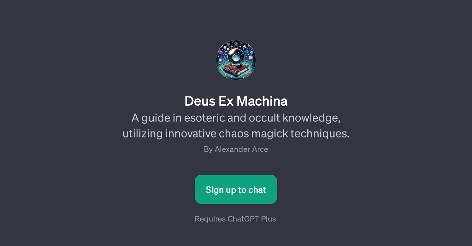 Deus Ex Machina website