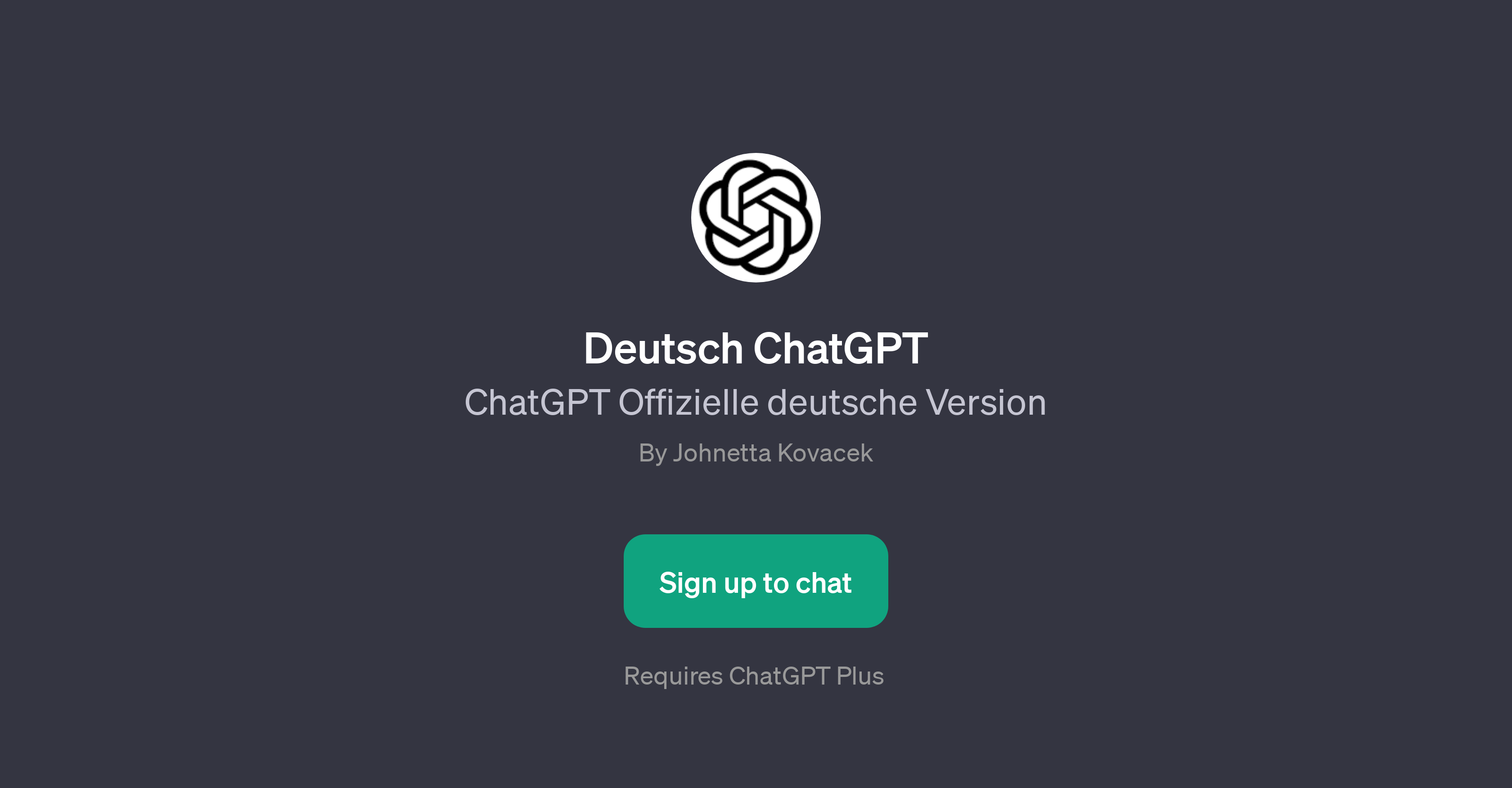 Deutsch chatgpt german conversations taaft