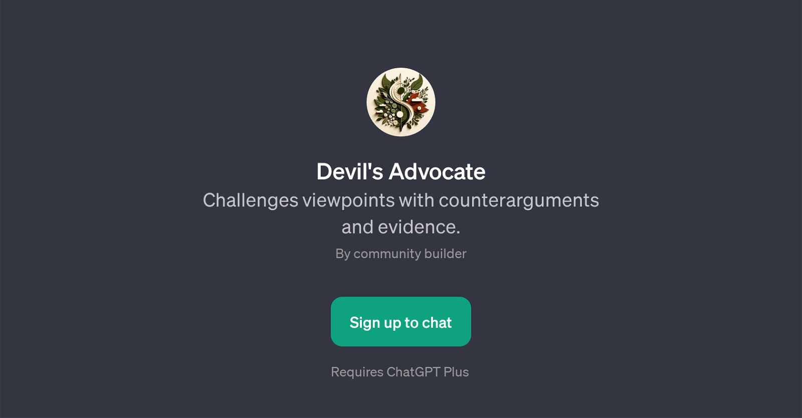 Devil's Advocate website