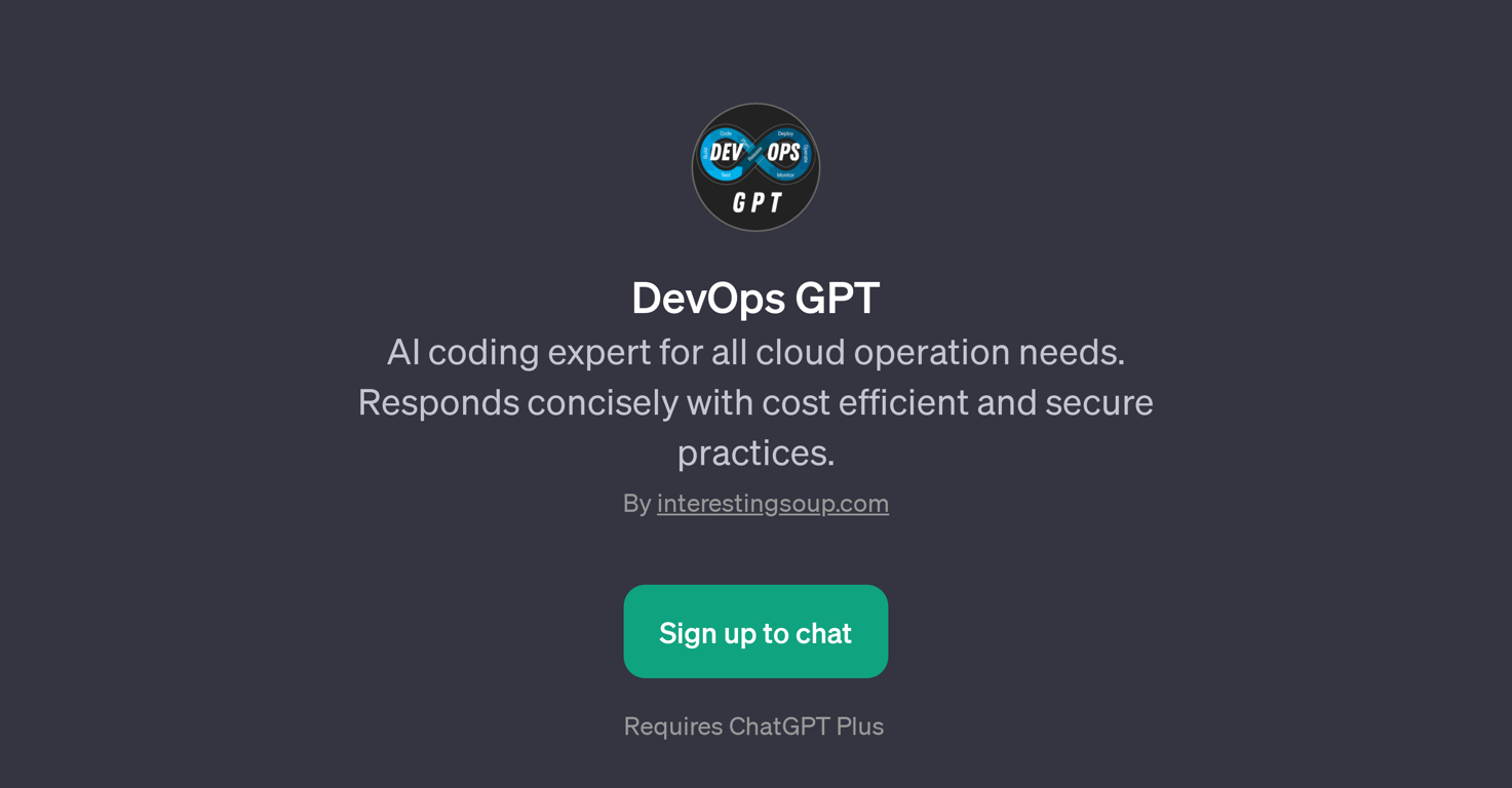 DevOps GPT website
