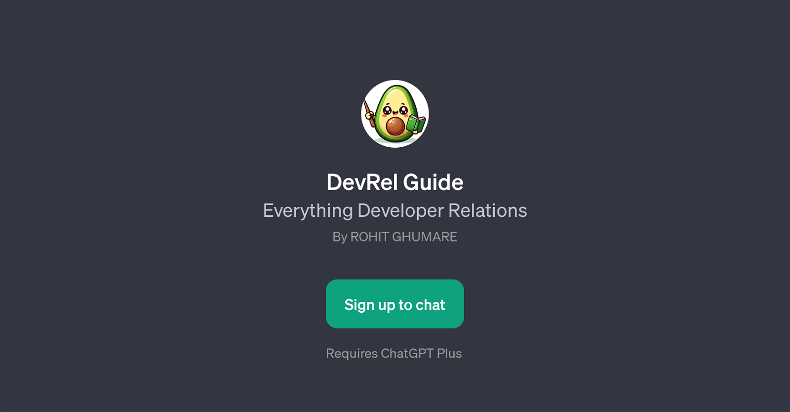 DevRel Guide website
