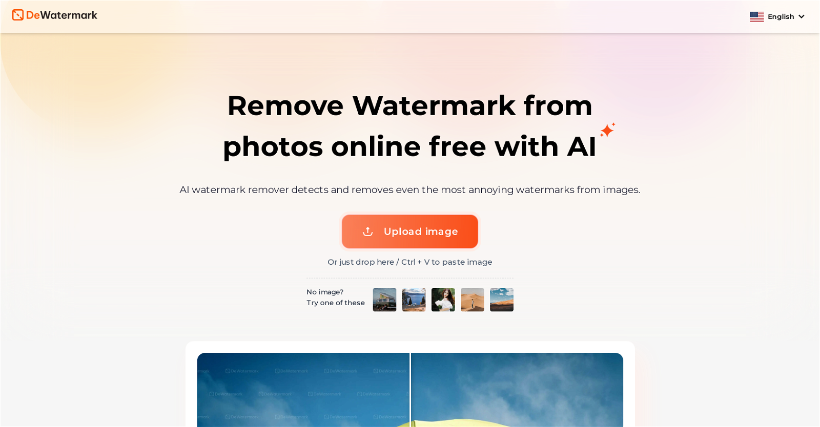 Dewatermark website