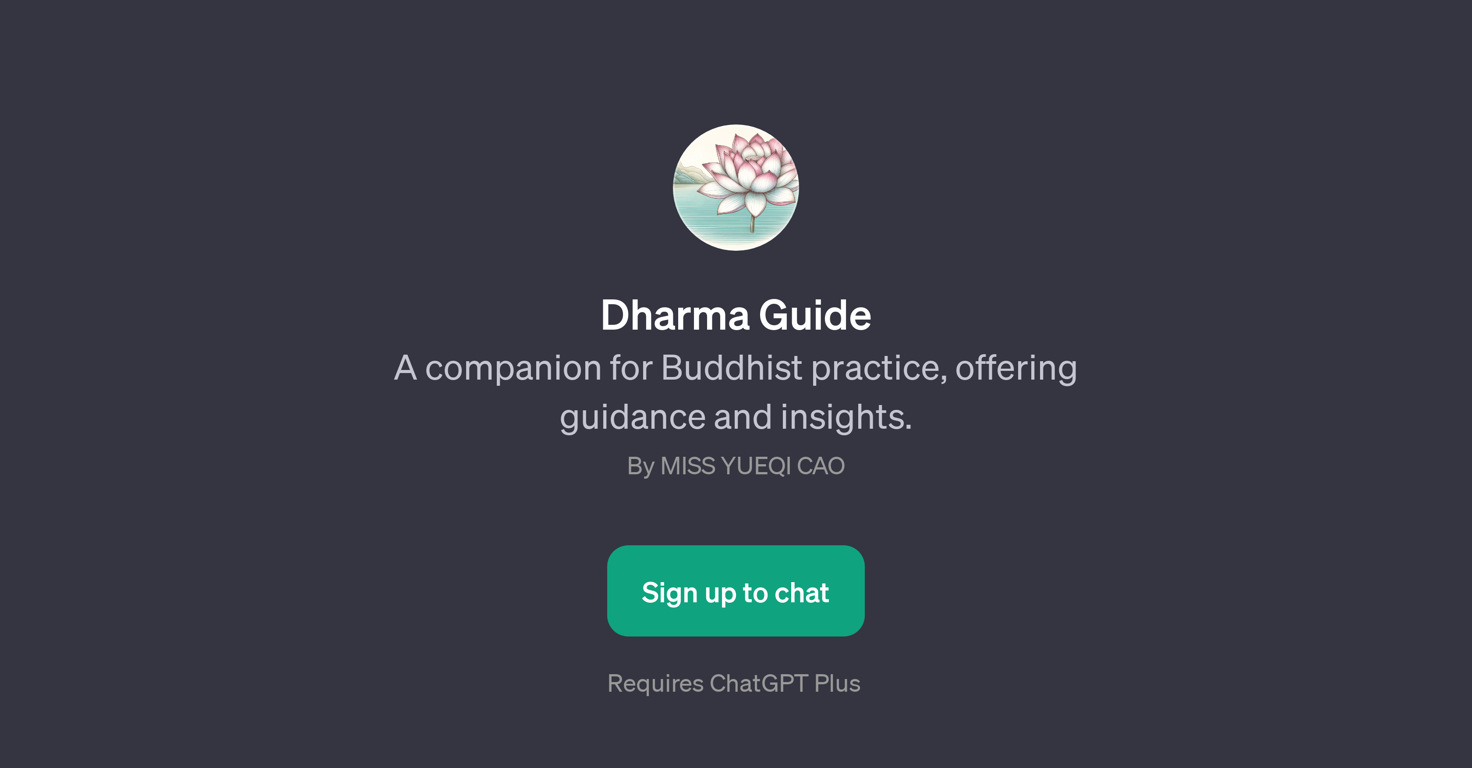 Dharma Guide website