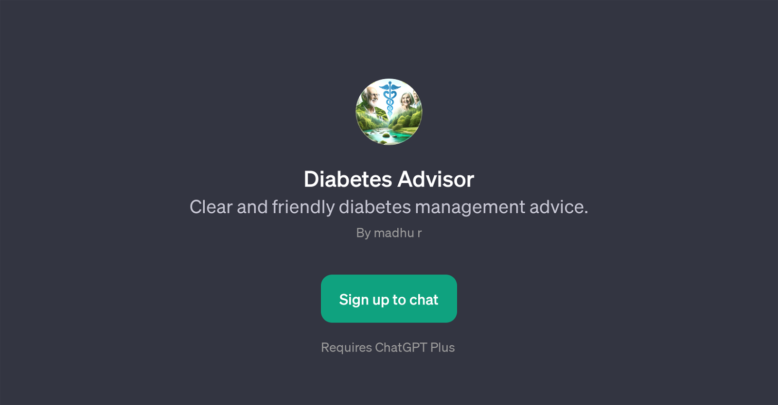 Diabetes Advisor website