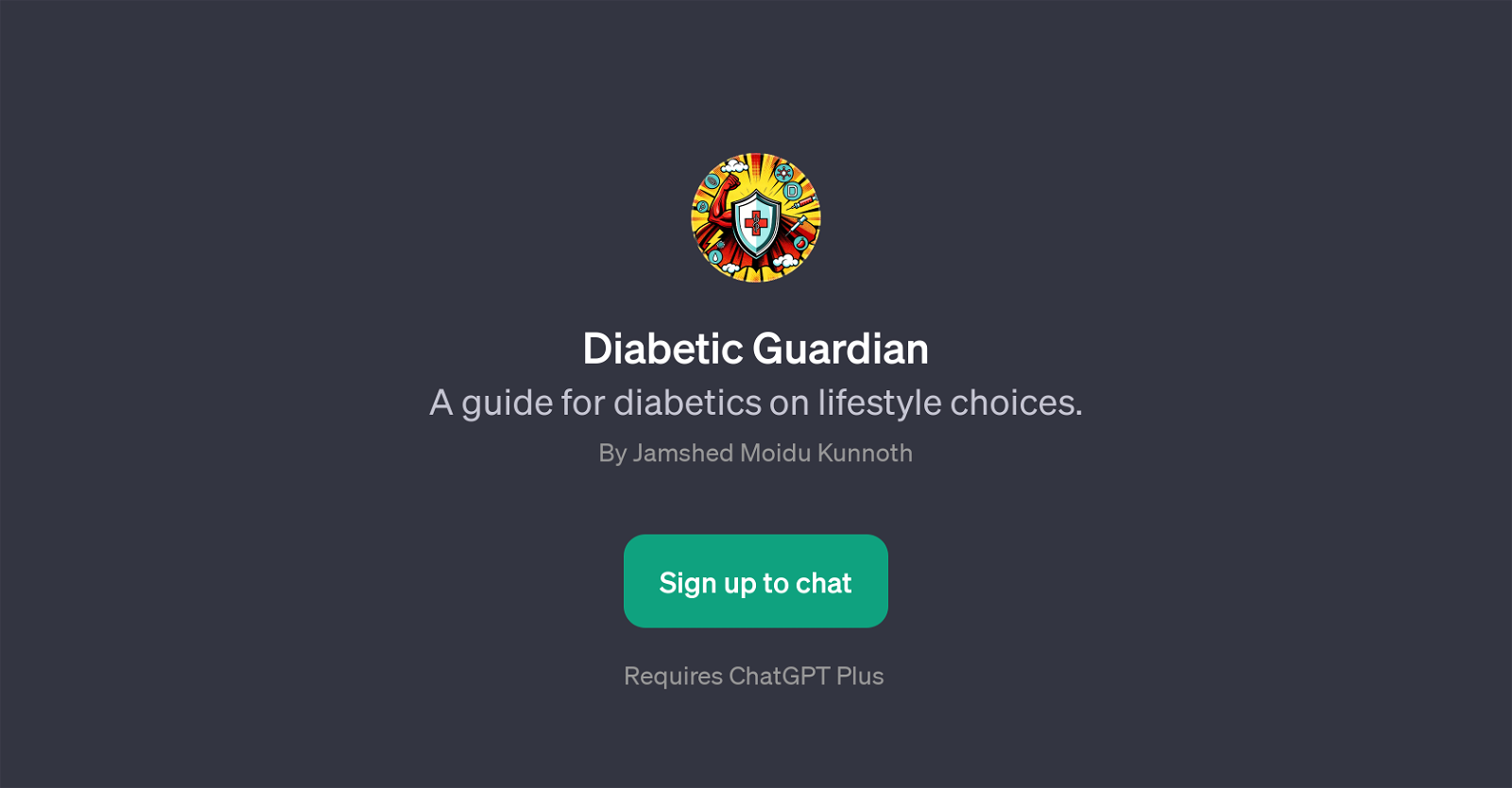Diabetic Guardian website