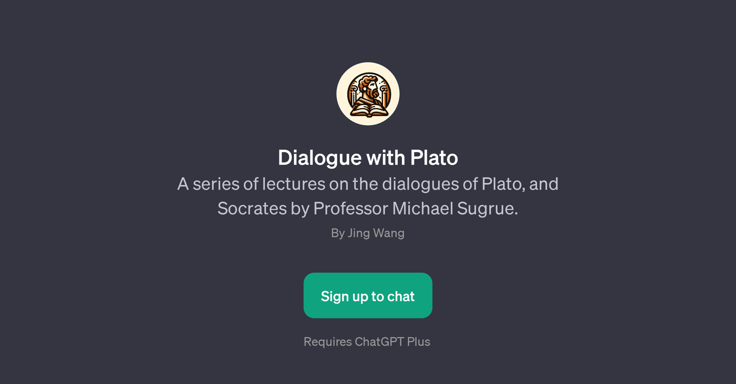 Dialogue with Plato website
