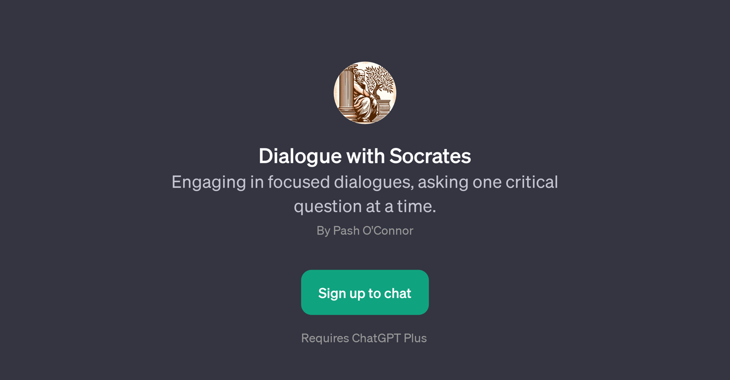 Dialogue with Socrates website