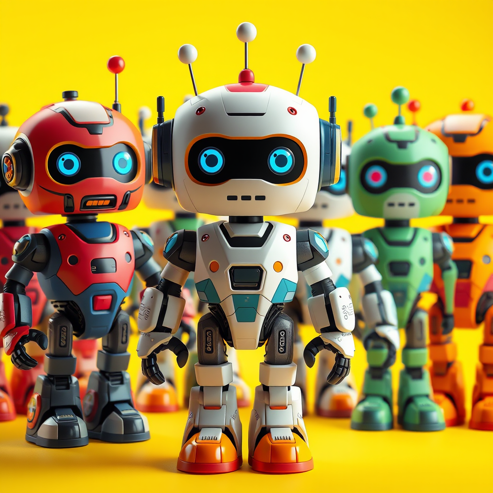 diecast ROBOT SERIES – “MechaPals plush toy website