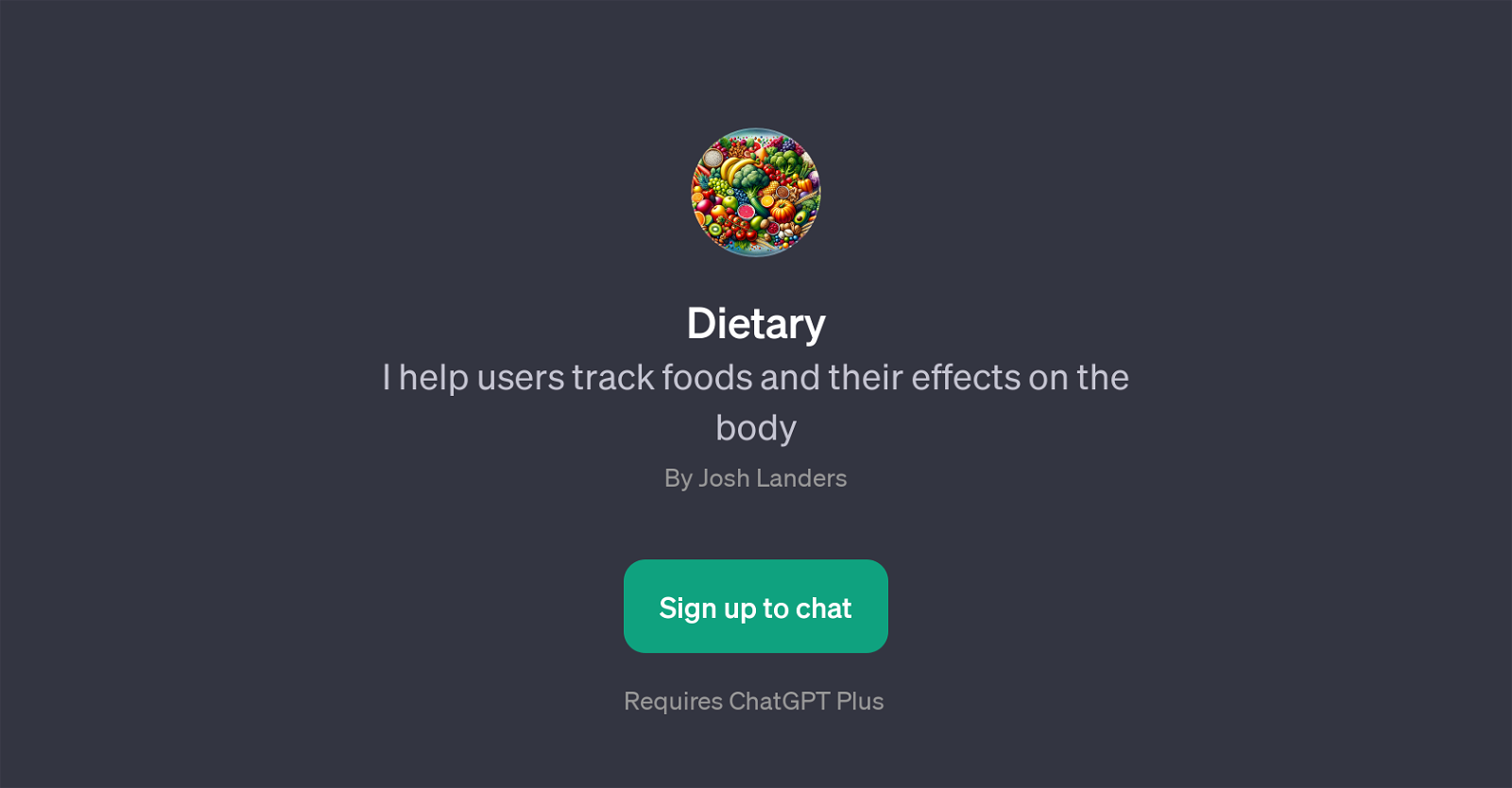 Dietary website