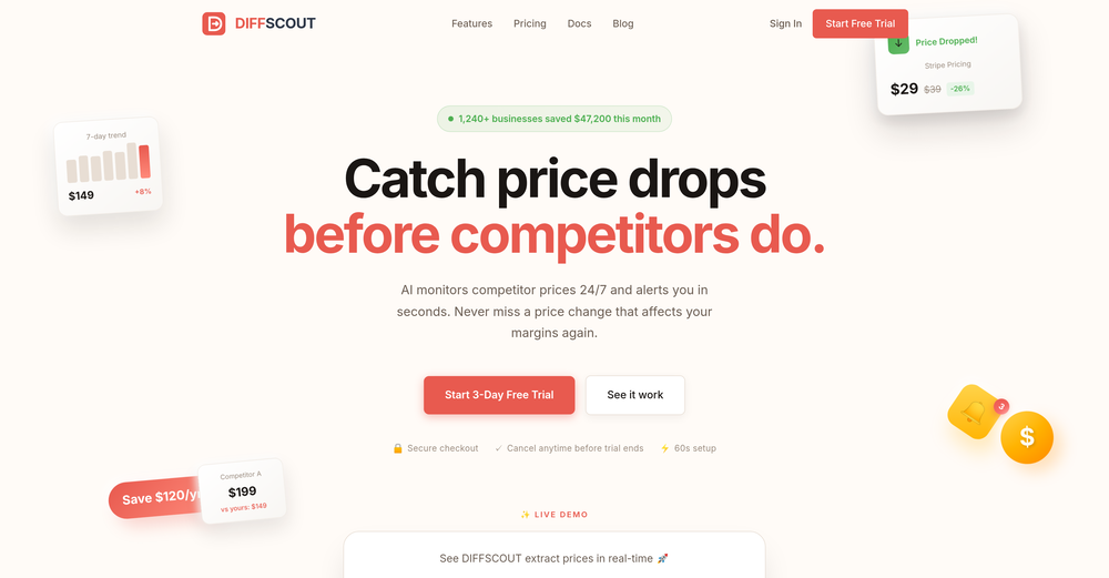 DiffScout website