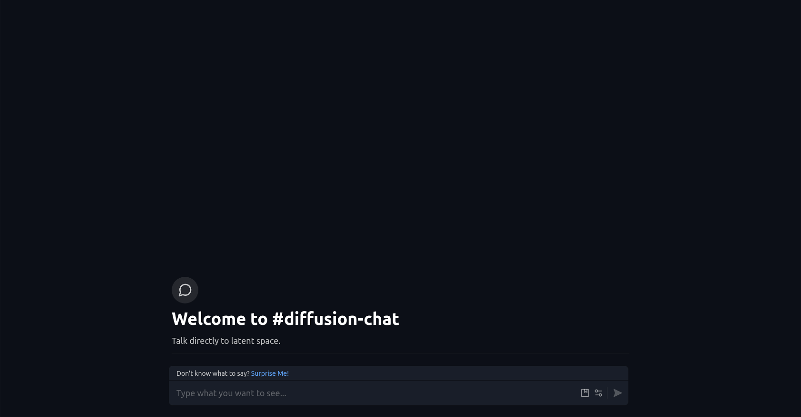 Diffusion.chat website