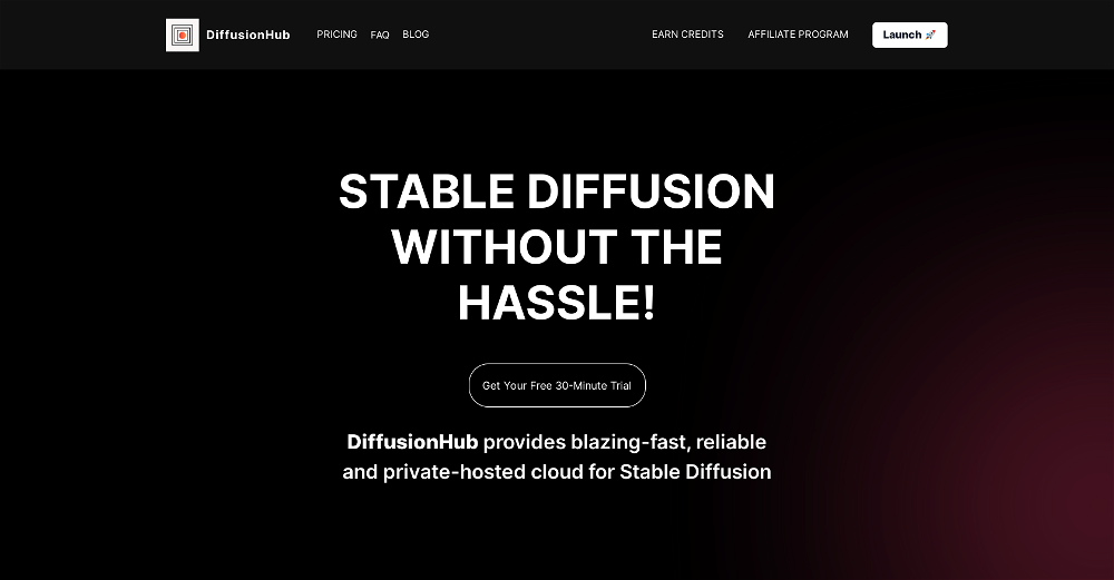 DiffusionHub website