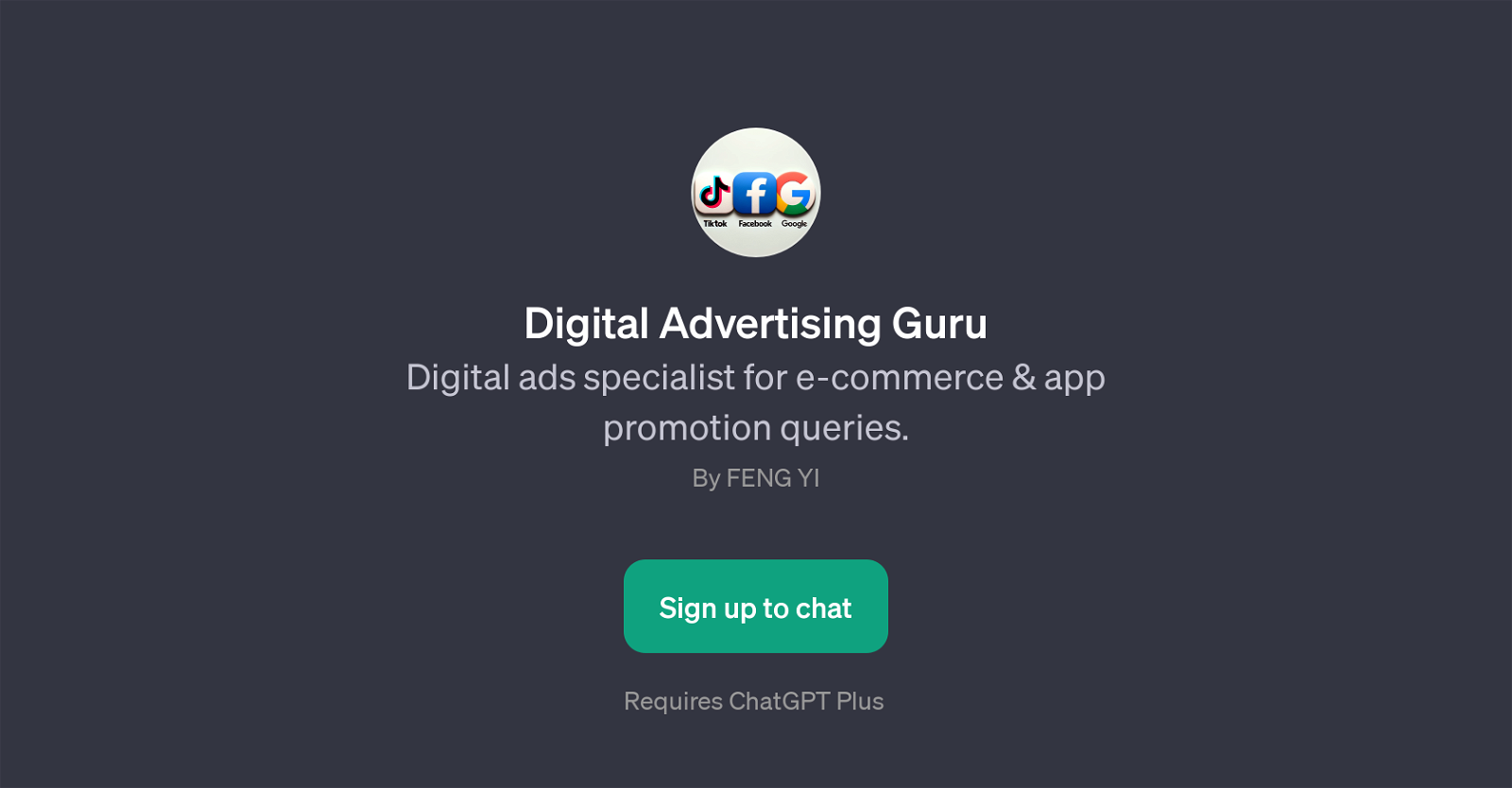 Digital Advertising Guru website