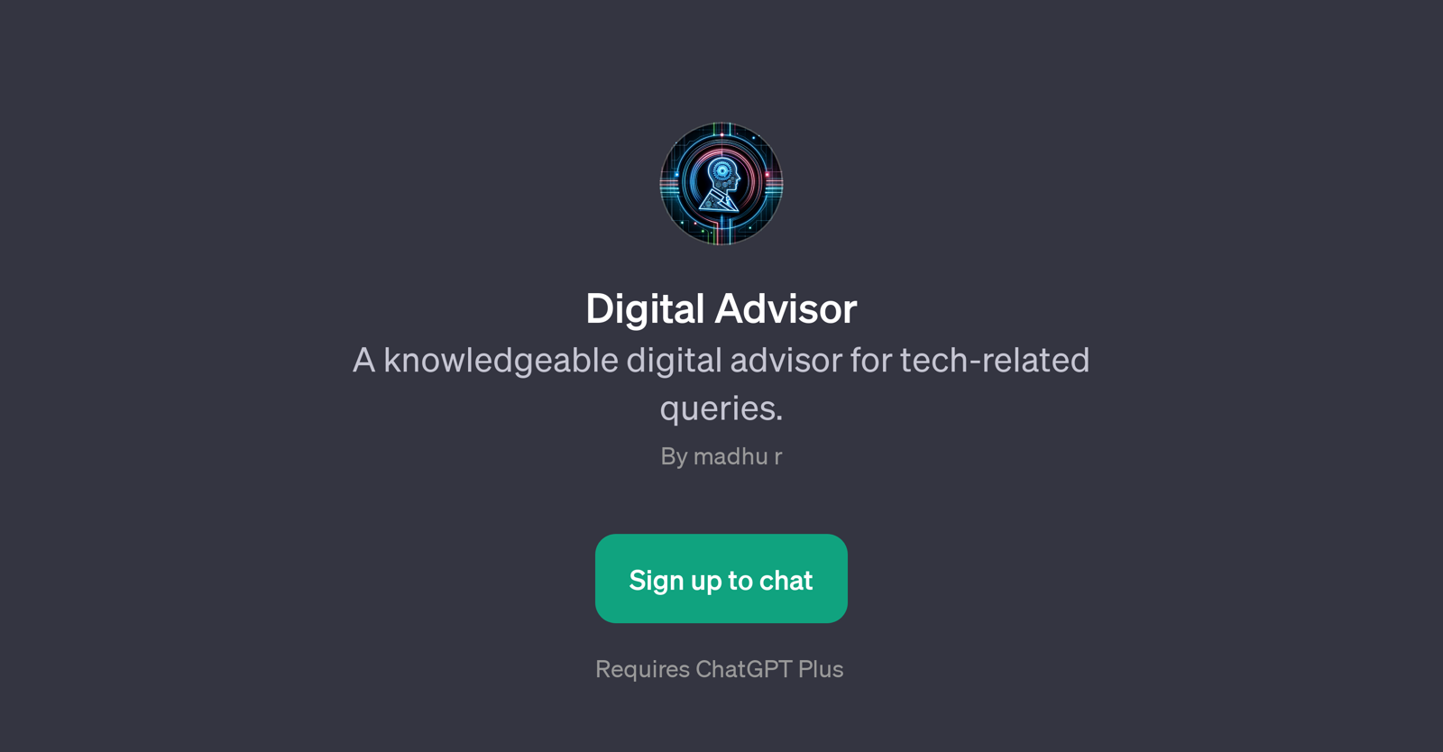 Digital Advisor website
