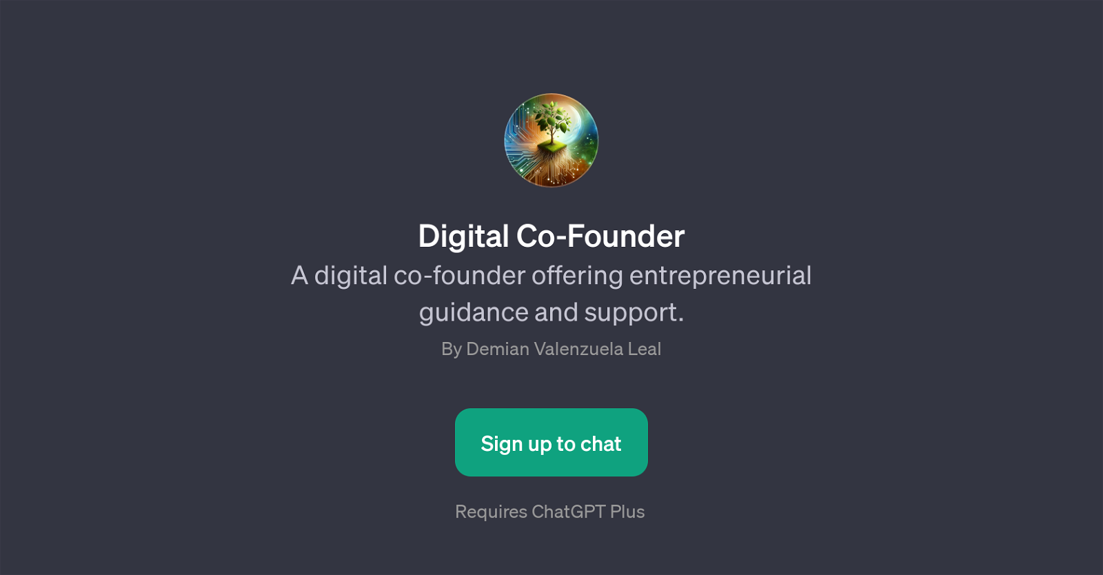 Digital Co-Founder website