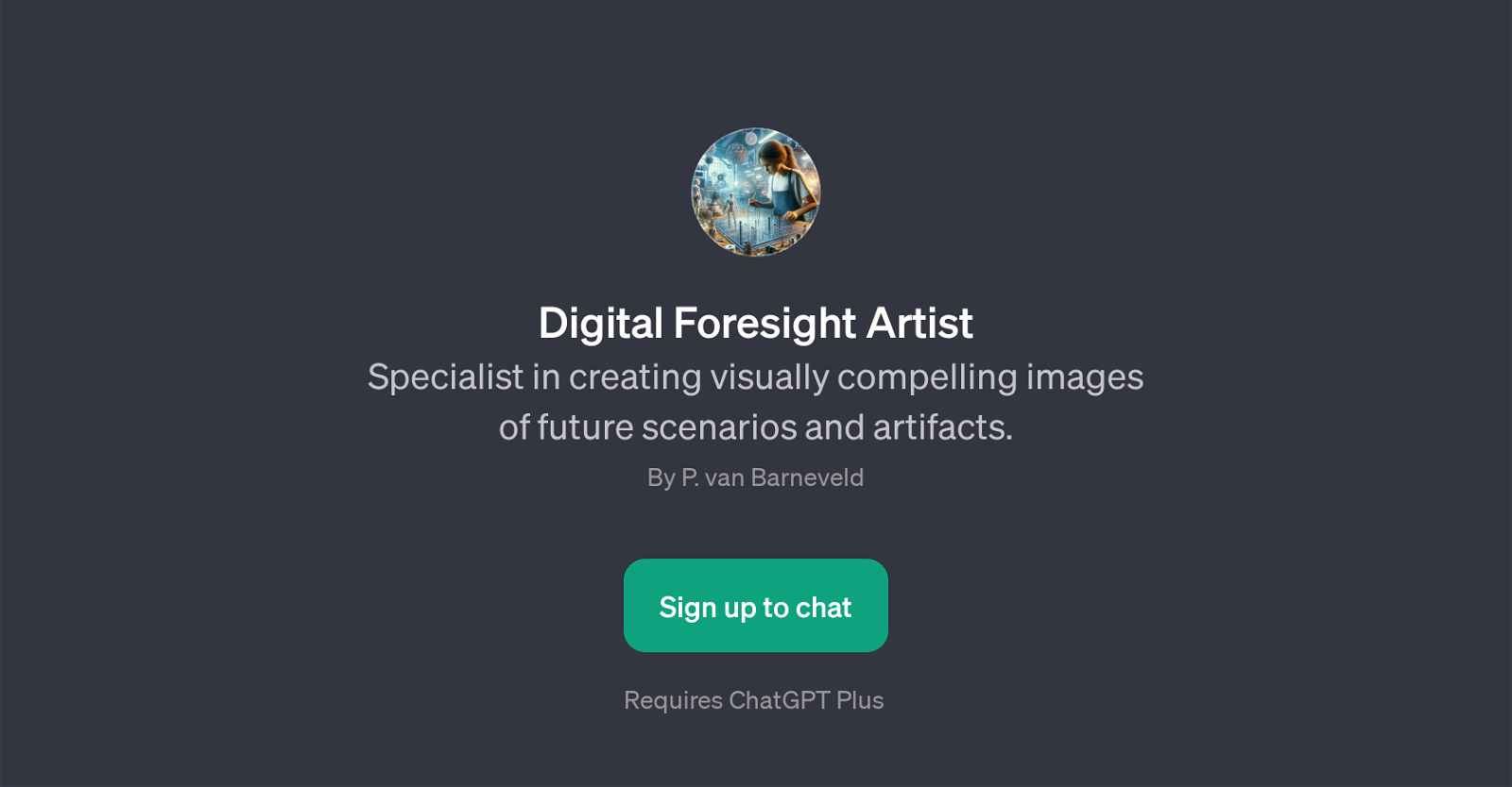 Digital Foresight Artist website