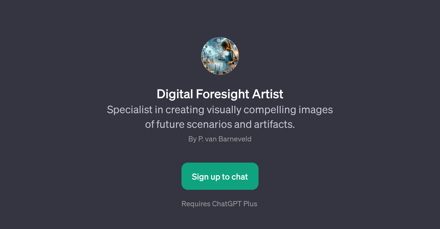Digital Foresight Artist website