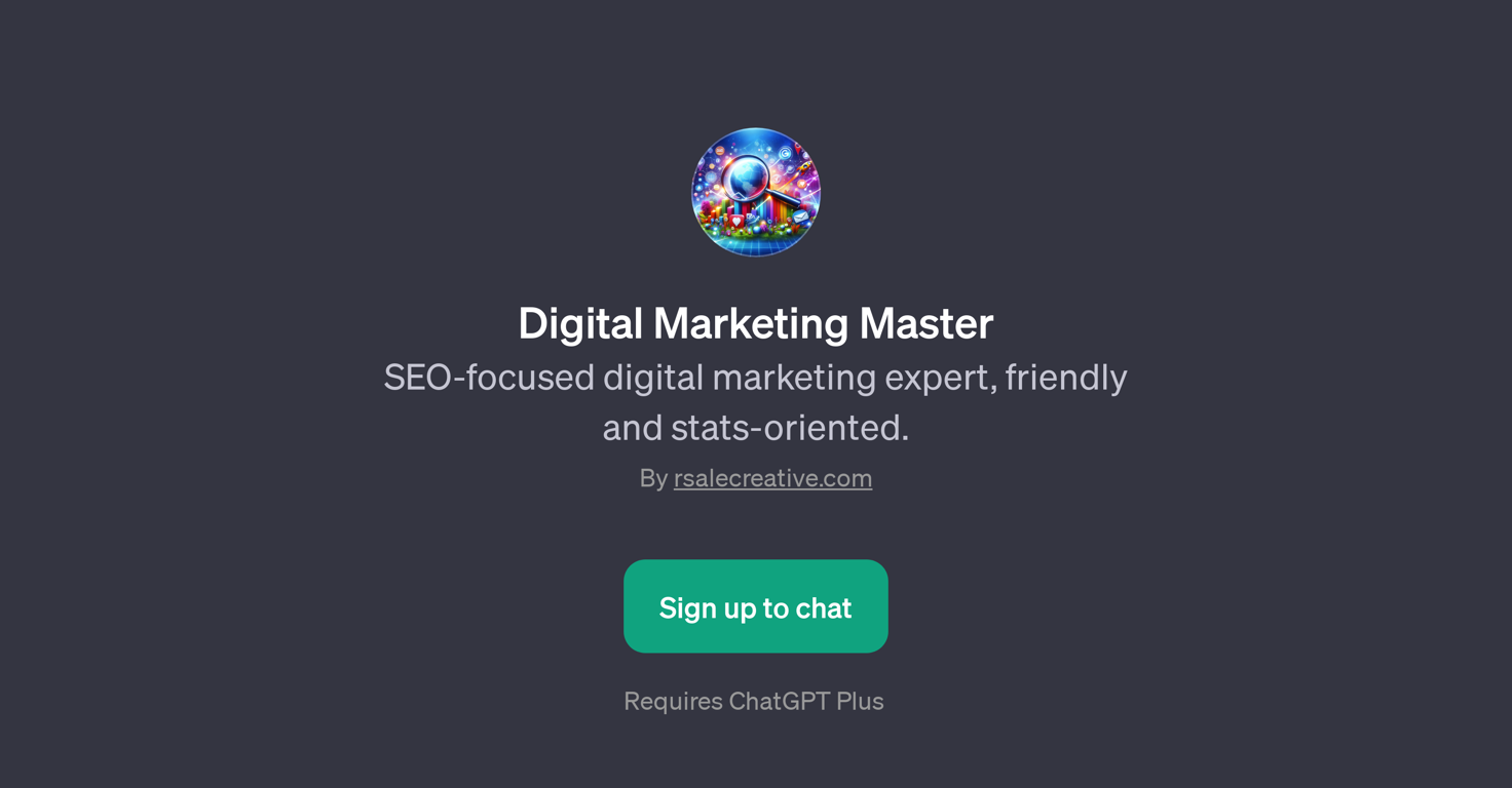 Digital Marketing Master website