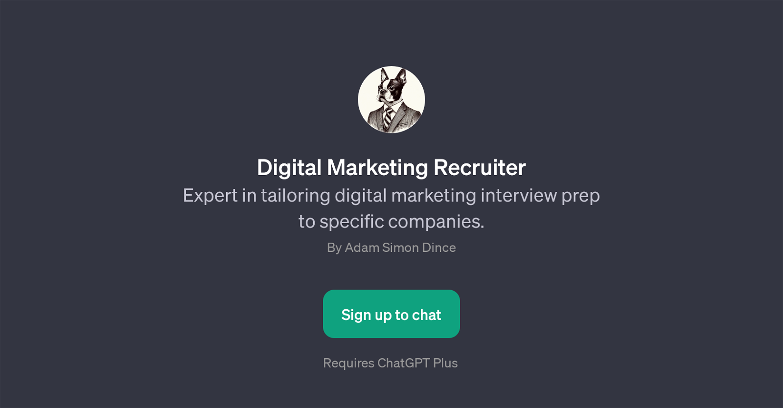 Digital Marketing Recruiter website