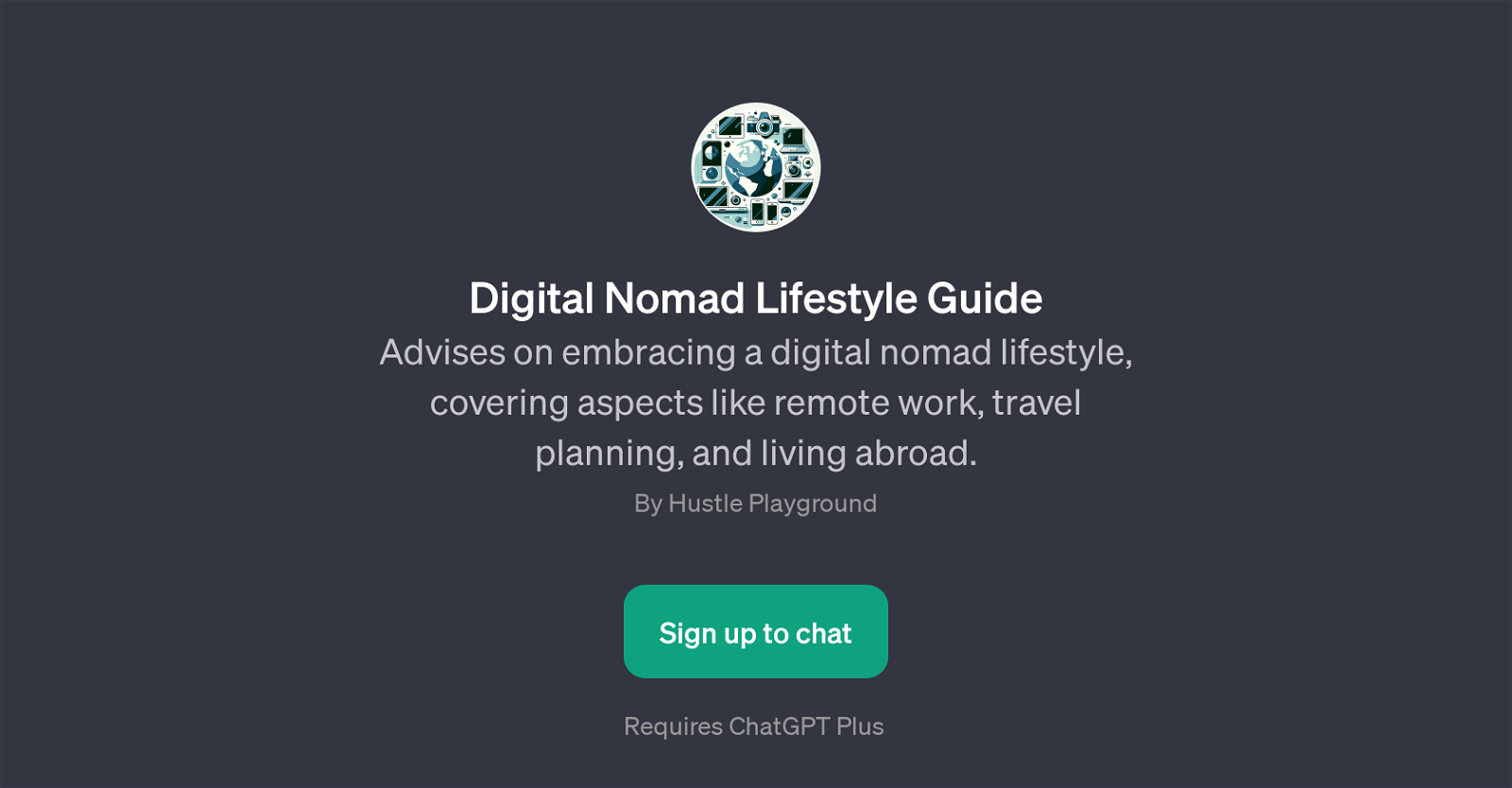 Digital Nomad Lifestyle Guide website