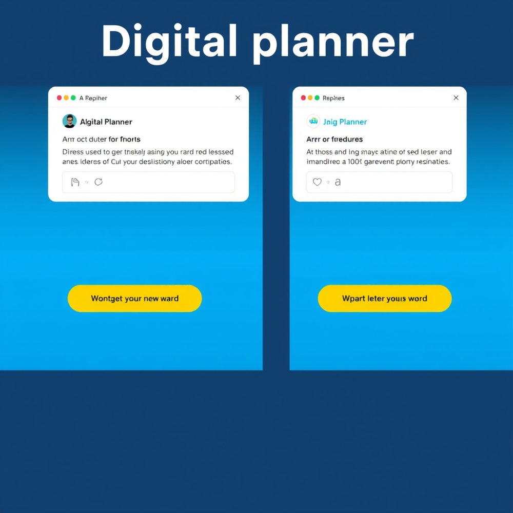 Digital planner website