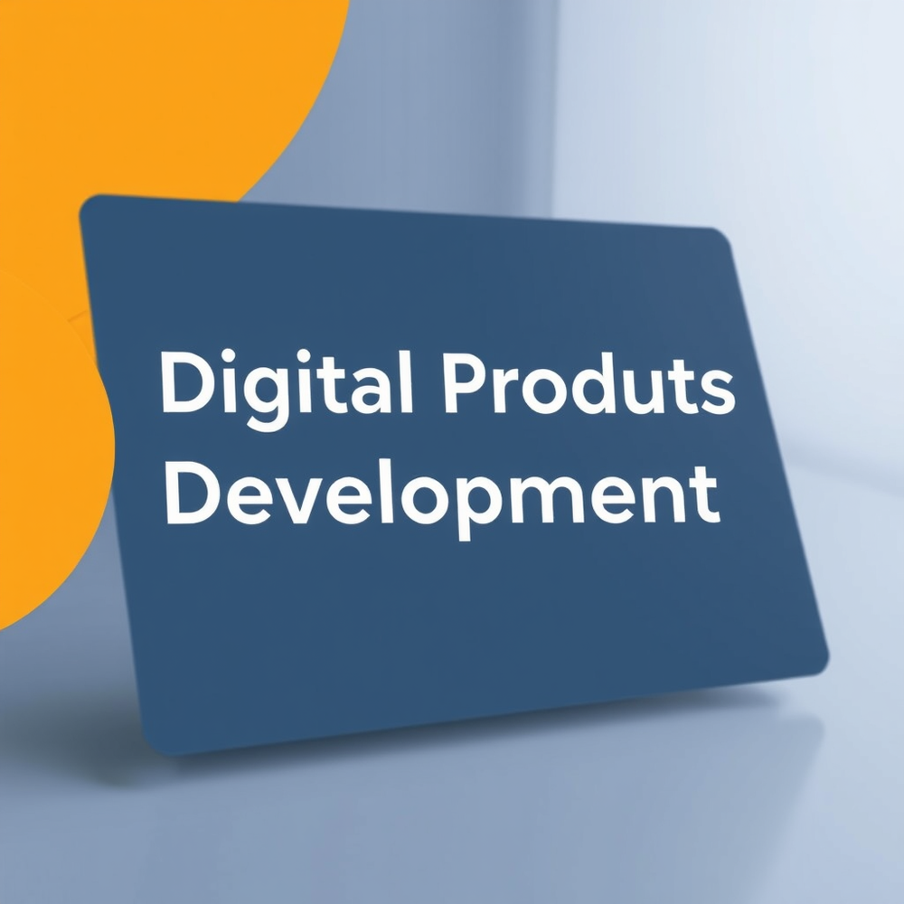 Digital Products Business Development website